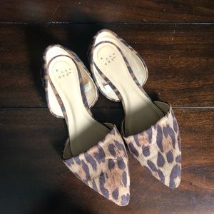 Target ( A New Day ) leopard print flats size 9